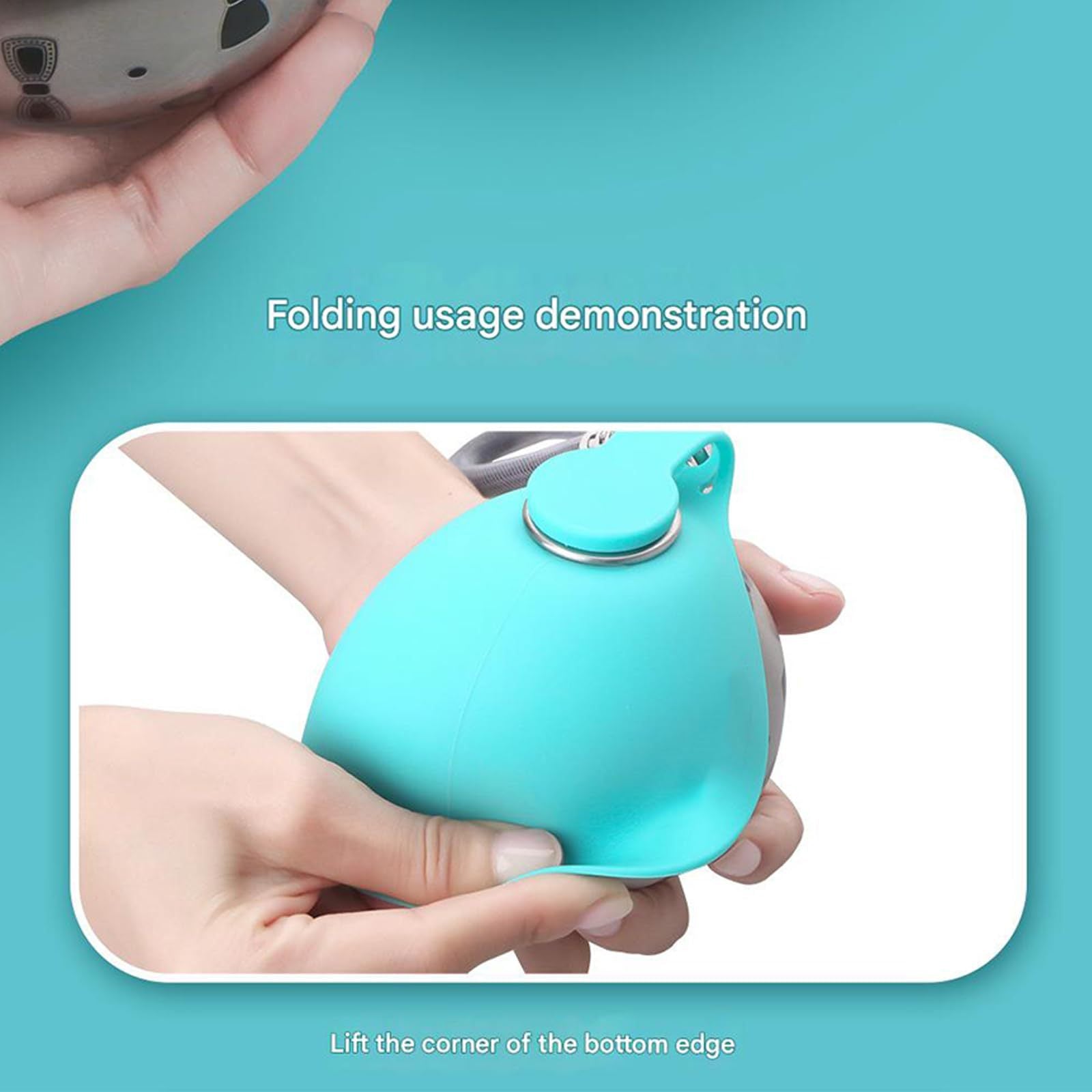 Stainless Steel Outdoor Pet Water Bowl